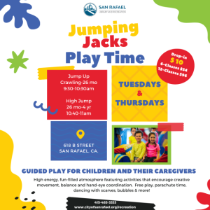 High Jump for Children (25 mos. to 4 yrs)