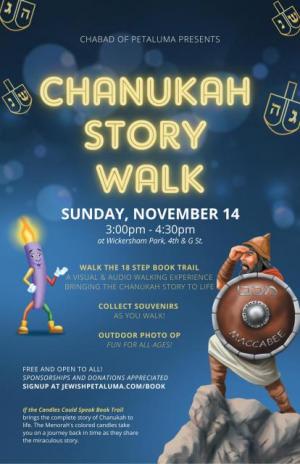 Chanukah Story Walk Petaluma