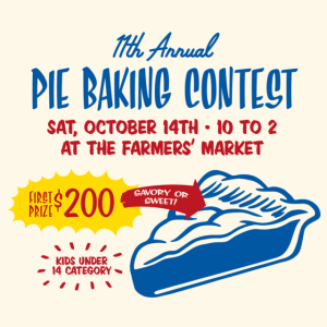Marin Country Mart’s 11th Annual Pie Baking Contest, Larkspur Landing