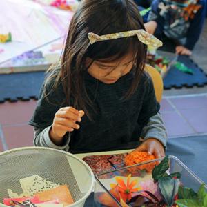 sand mandalas at bay area discovery museum