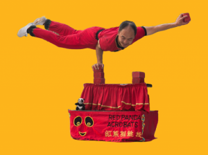 Red Panda Acrobats, Belvedere Tiburon Library