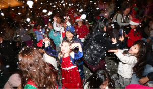 San Francisco’s Civic Center Plaza Tree Lighting