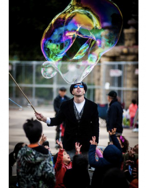 End of Summer Reading Celebration: San Francisco Bubble Man, Imagination Park, San Anselmo