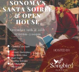Sonoma's Santa Soiree & Open House, Glen Ellen