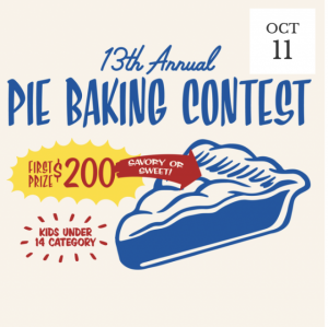 Marin Country Mart’s 13th Annual Pie Baking Contest, Larkspur Landing
