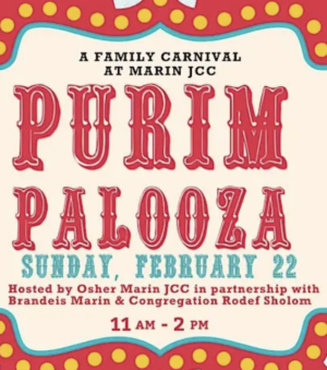 Purim Palooza!, Osher Marin JCC, San Rafael