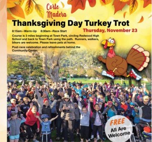 Corte Madera Thanksgiving Turkey Trot, Town Park