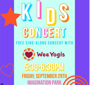 Kids Concert, Wee Yogis, San Anselmo