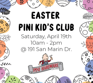 Easter Pini Kid's Club
