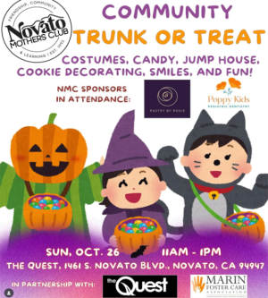 Novato Mothers Club Community Trunk or Treat