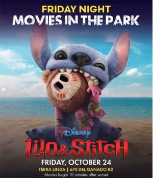 Friday Night Movies in the Park: Lilo & Stitch (2025), Terra Linda Community Center