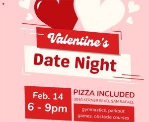 Valentine's Date Night at GymWorld Gymnastics & Parkour