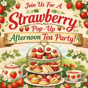 Strawberry Pop-up: Afternoon Tea at Marin Art & Garden Center