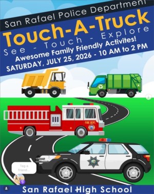San Rafael Police Department: Touch-A-Truck