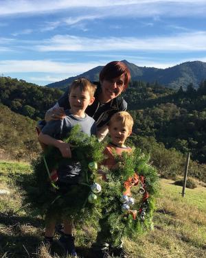 Habitat Restoration & Holiday Wreath Making Workshop on Mt Tam