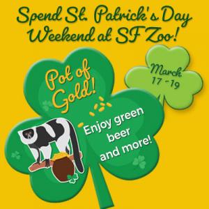 St. Patrick's Day Weekend at the SF Zoo