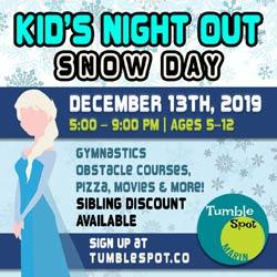 Kids Night Out, TubleSpot, Mill Valley, Family fun
