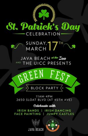 St. Patrick's Day celebration