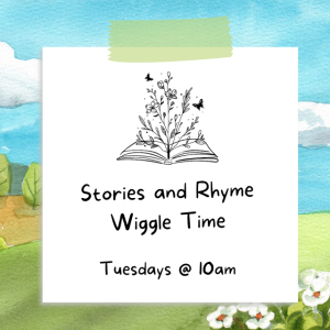 Stories and Rhyme Wiggle Time @ Pioneer Park