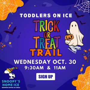 Toddlers on Ice Trick or Treat Trail