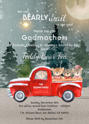 Godmothers Teddy Bear Tea