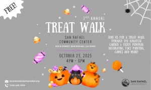 Halloween Treat Walk at San Rafael Community Center
