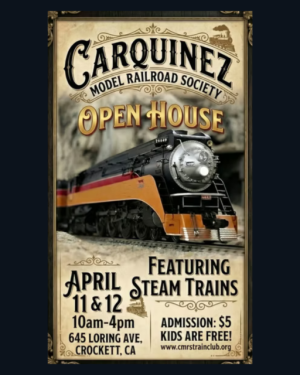 Carquinez Model Railroad Society Open House