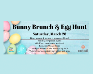 Cotati: Bunny Brunch & Egg Hunt