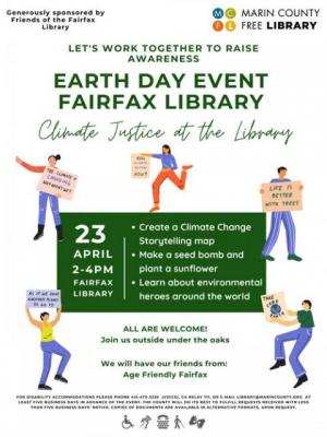 Earth Day Event, Fairfax Library