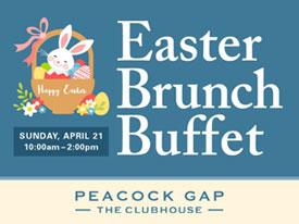 Easter Brunch Buffet at Peacock Gap