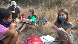 Writers Workshop out in Tennessee Valley - A great outdoor classroom!