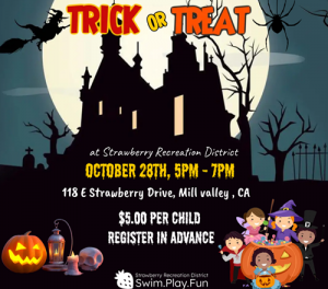 Trick or Treat at Strawberry Recreation, Mill Valley