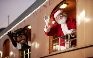 Santa Train–Napa Valley Wine Train