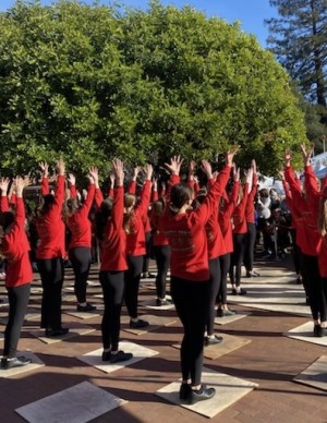 Dancers in Holiday Parade