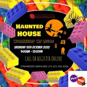 Haunted House Workshop with LEGOS, Strawberry Recreation, Mill Valley