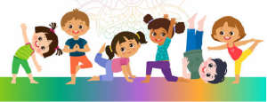 Kids yoga graphic
