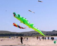 Castles and kites Doran Regional Beach