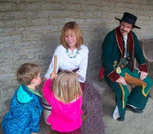 Living history day Petaluma Adobe