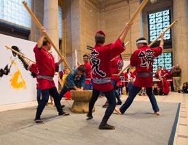 Mochi Pounding (Omochitsuki)! , Asian Art Museum, San Francisco
