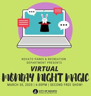 Virtual Monday Night Magic, City of Novato