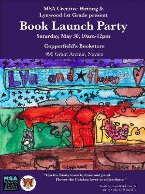 Book Launch Party poster