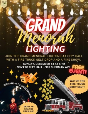 Novato Grand Menorah Lighting