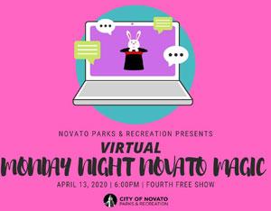 Virtual Monday Night Magic, City of Novato