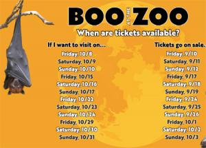 Boo at the Zoo, Oakland Zoo