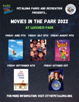 Movies in the Park, 2022