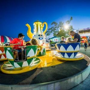 popup carnival at Sonoma-Marin Fairgrounds