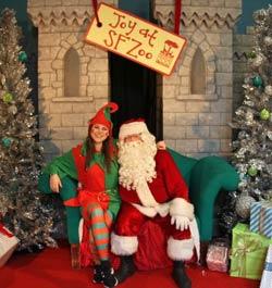 Breakfast with Santa, San Francisco Zoo