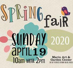 Pixie Park Spring Fair 2020, Marin Art & Garden Center, Ross