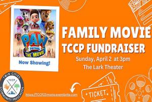 Family Movie at The Lark: Paw Patrol the Movie, fundraiser for Twin Cities Community Preschool
