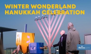 Winter Wonderland Hanukkah Celebration Thrive City San Francisco